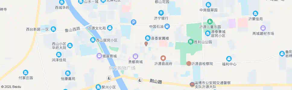 淄博沂源县委_公交站地图_淄博公交_妙搜公交查询2025