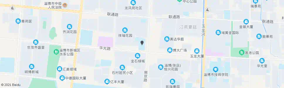 淄博祥瑞园小学_公交站地图_淄博公交_妙搜公交查询2025