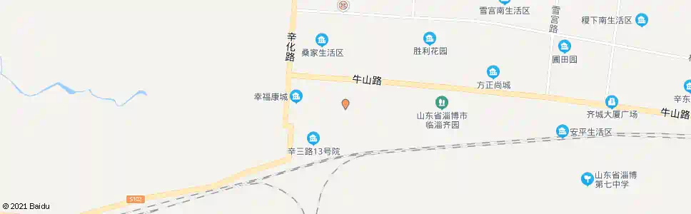 淄博康平生活区_公交站地图_淄博公交_妙搜公交查询2025