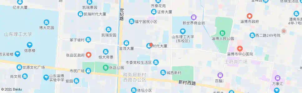淄博鲁泰环中制药_公交站地图_淄博公交_妙搜公交查询2025