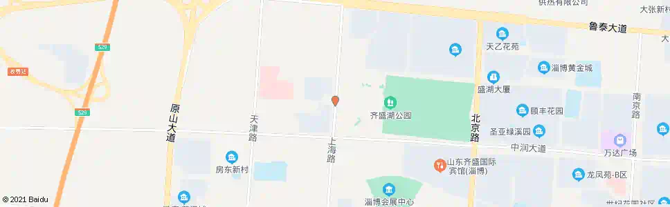 淄博积家村_公交站地图_淄博公交_妙搜公交查询2025