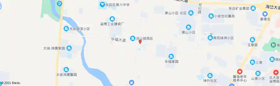 淄博浮山驿村_公交站地图_淄博公交_妙搜公交查询2025