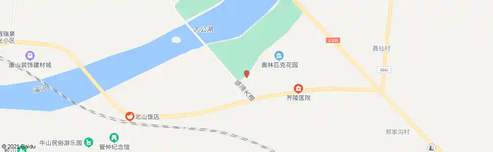 淄博奥林匹克花园_公交站地图_淄博公交_妙搜公交查询2025