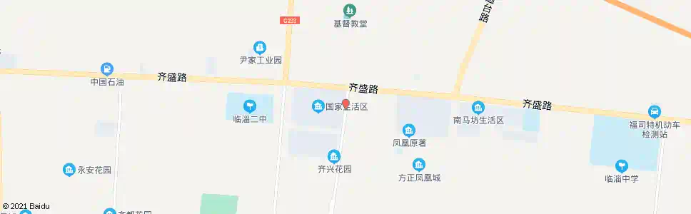 淄博国家新村_公交站地图_淄博公交_妙搜公交查询2025