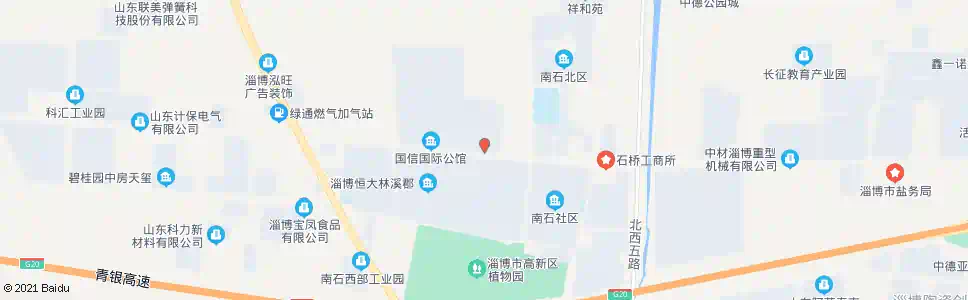 淄博裕民工业园_公交站地图_淄博公交_妙搜公交查询2025