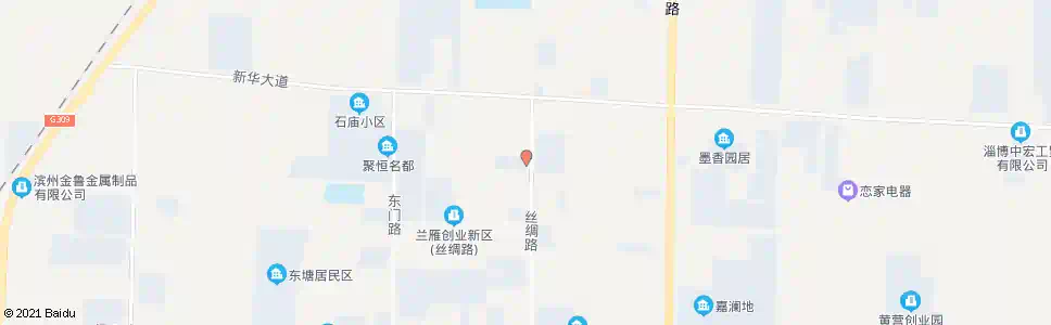 淄博中冶工贸_公交站地图_淄博公交_妙搜公交查询2025