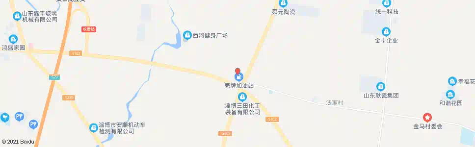 淄博西河村_公交站地图_淄博公交_妙搜公交查询2025