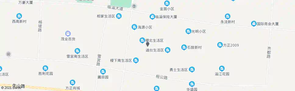 淄博闻韶小学_公交站地图_淄博公交_妙搜公交查询2025