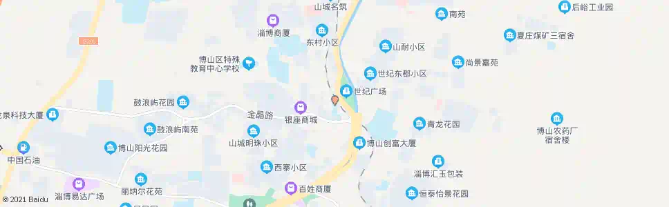 淄博宝山井_公交站地图_淄博公交_妙搜公交查询2025