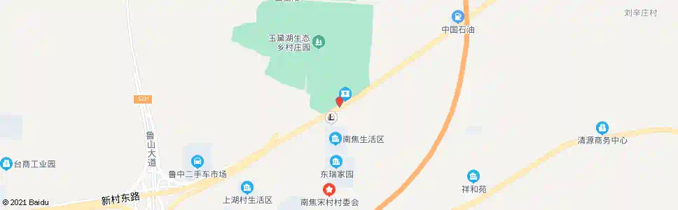 淄博玉黛湖_公交站地图_淄博公交_妙搜公交查询2025