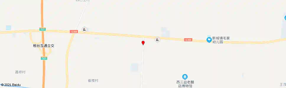 淄博王家店_公交站地图_淄博公交_妙搜公交查询2025