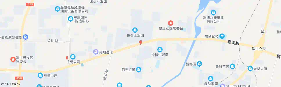 淄博鲁泰_公交站地图_淄博公交_妙搜公交查询2025