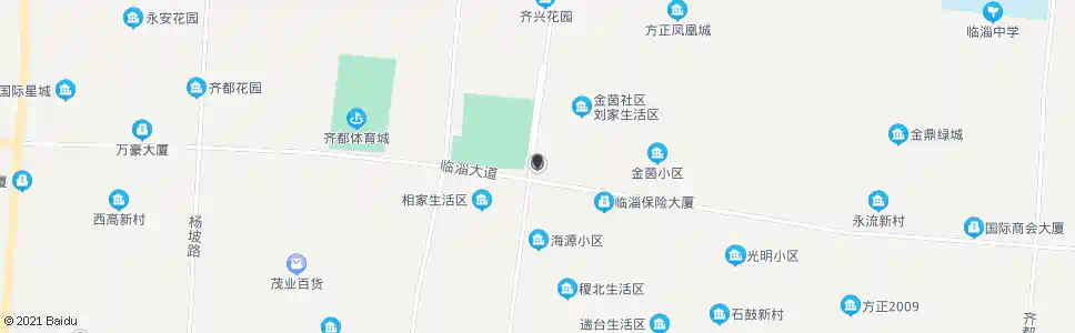淄博农业银行_公交站地图_淄博公交_妙搜公交查询2025