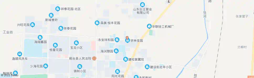 淄博桓台消防大队_公交站地图_淄博公交_妙搜公交查询2025