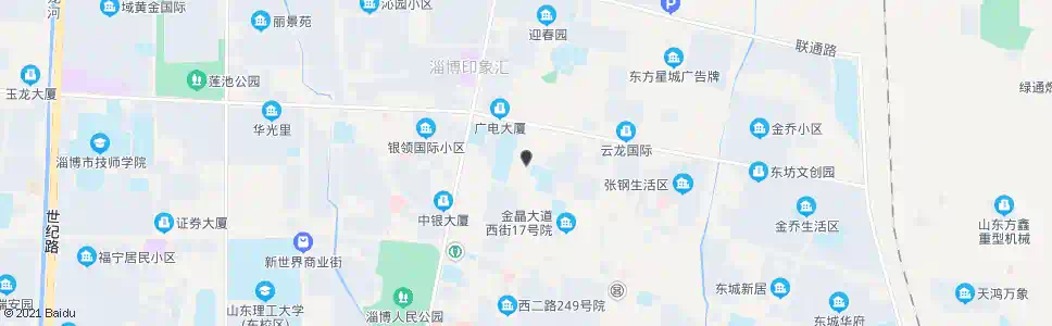 淄博职教培训中心_公交站地图_淄博公交_妙搜公交查询2025