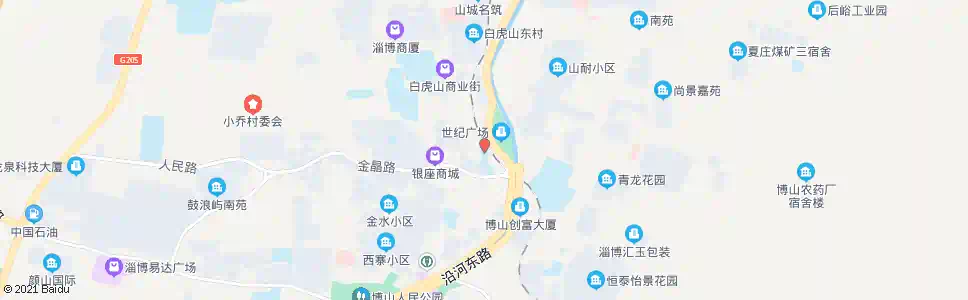 淄博博山火车站_公交站地图_淄博公交_妙搜公交查询2025
