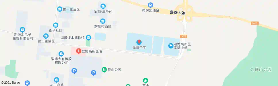 淄博综合高中_公交站地图_淄博公交_妙搜公交查询2025