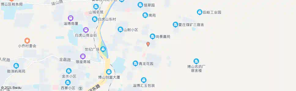 淄博美食园_公交站地图_淄博公交_妙搜公交查询2025