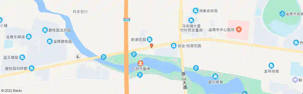 淄博张兑村_公交站地图_淄博公交_妙搜公交查询2025