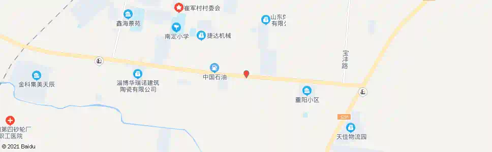 淄博大旦村_公交站地图_淄博公交_妙搜公交查询2025