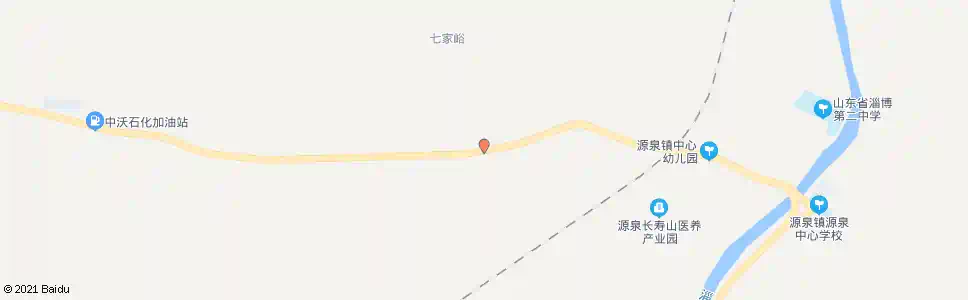 淄博西山_公交站地图_淄博公交_妙搜公交查询2025