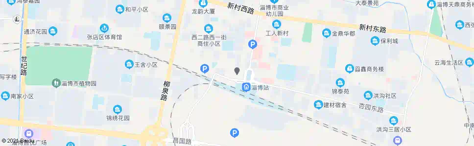 淄博卫生街_公交站地图_淄博公交_妙搜公交查询2025