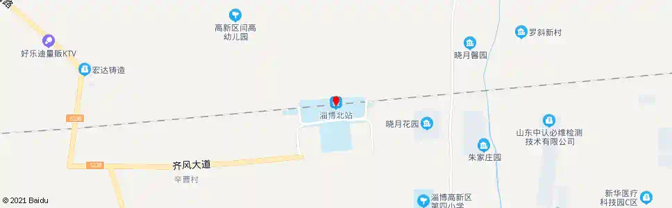 淄博北工_公交站地图_淄博公交_妙搜公交查询2025