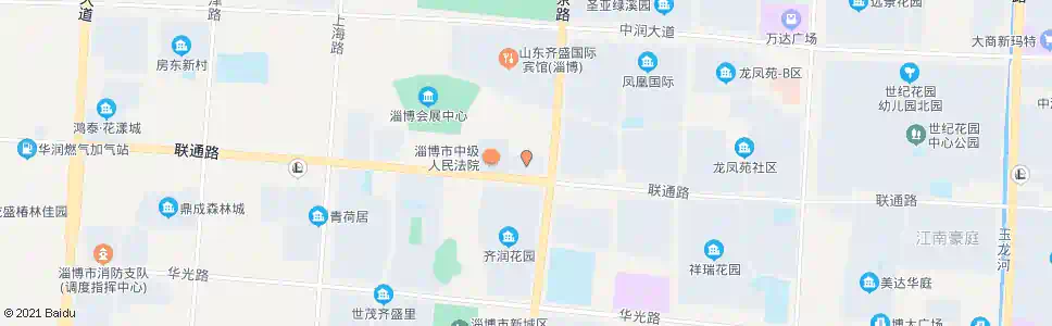 淄博市直机关第一办公楼_公交站地图_淄博公交_妙搜公交查询2025