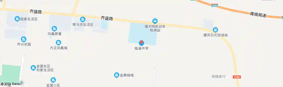 淄博临淄中学_公交站地图_淄博公交_妙搜公交查询2025