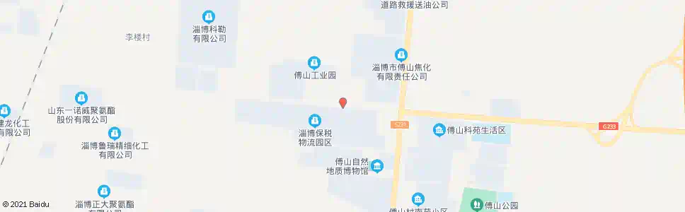淄博付山铁矿_公交站地图_淄博公交_妙搜公交查询2025