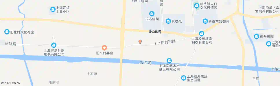 上海汇东村_公交站地图_上海公交_妙搜公交查询2025