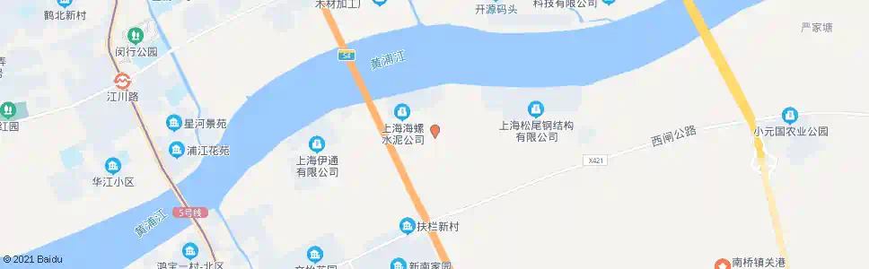 上海西湾水泥厂_公交站地图_上海公交_妙搜公交查询2025
