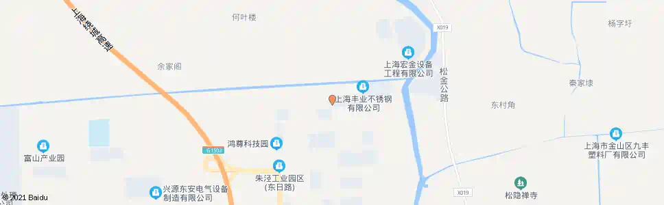 上海鸿安路_公交站地图_上海公交_妙搜公交查询2025
