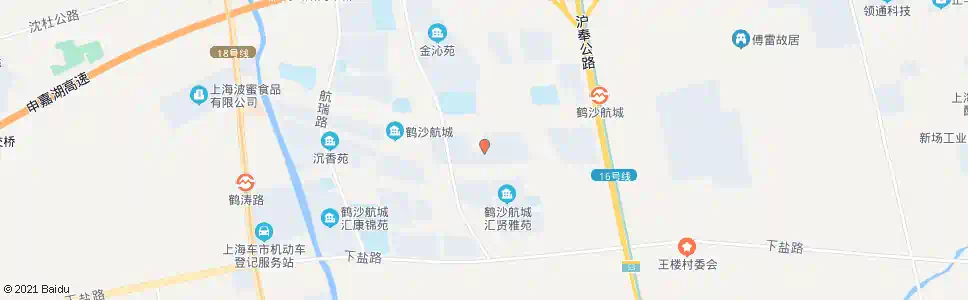 上海鹤永路鹤雷路_公交站地图_上海公交_妙搜公交查询2025