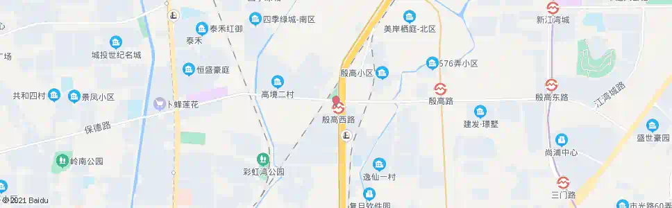 上海高境庙_公交站地图_上海公交_妙搜公交查询2025