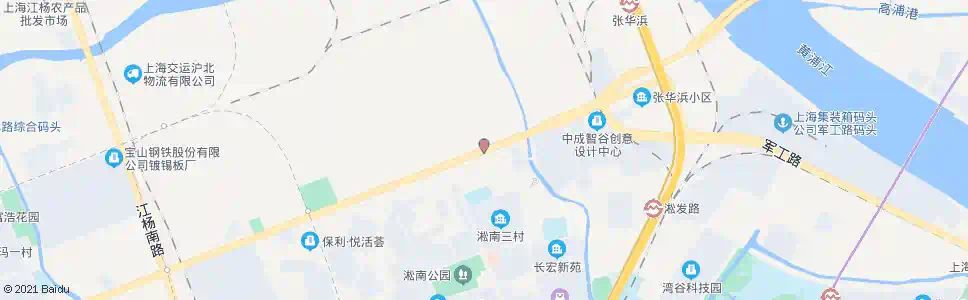 上海吴淞煤气厂_公交站地图_上海公交_妙搜公交查询2025