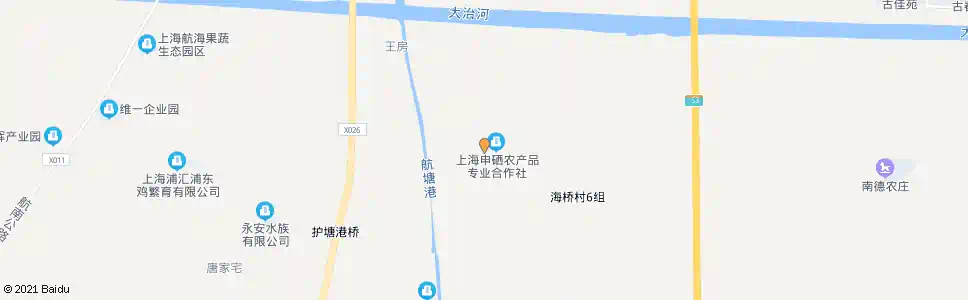 上海海丰路航都南路_公交站地图_上海公交_妙搜公交查询2025