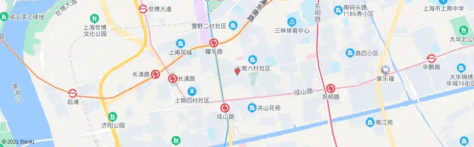 上海洪山路昌里路_公交站地图_上海公交_妙搜公交查询2025