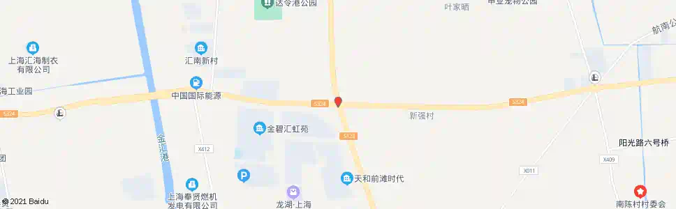 上海大叶公路浦星公路_公交站地图_上海公交_妙搜公交查询2025