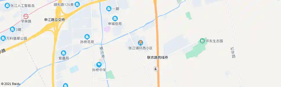 上海孙环路(环西小区)_公交站地图_上海公交_妙搜公交查询2025