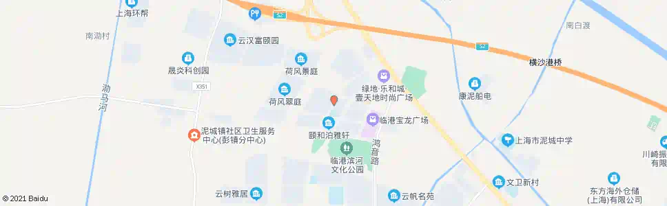 上海池月路云汉路_公交站地图_上海公交_妙搜公交查询2025