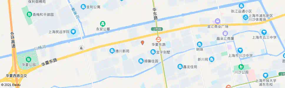 上海华夏三路青艺路_公交站地图_上海公交_妙搜公交查询2025