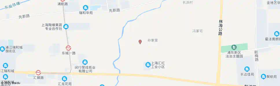 上海新风七队_公交站地图_上海公交_妙搜公交查询2025