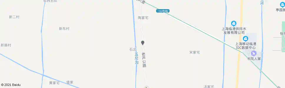 上海老芦公路石北_公交站地图_上海公交_妙搜公交查询2025