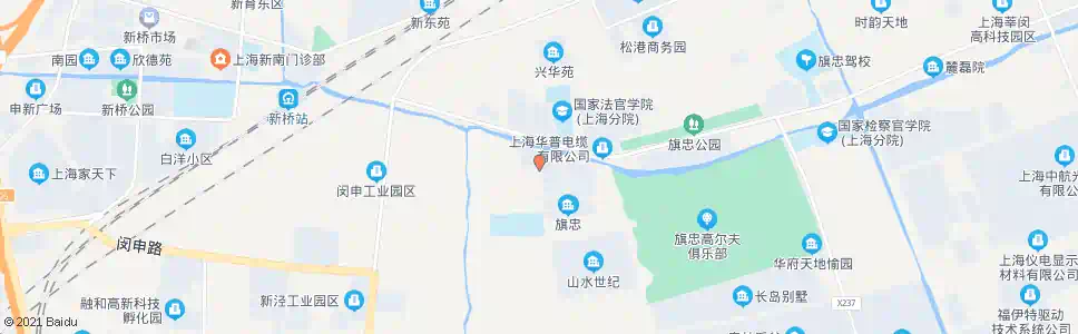 上海旗忠村六街坊_公交站地图_上海公交_妙搜公交查询2025