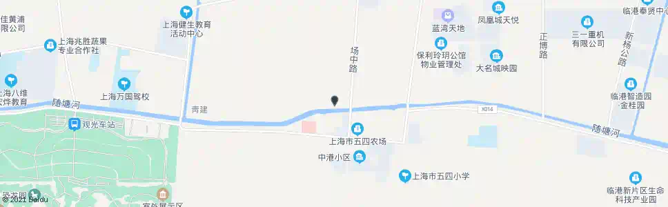 上海青松村_公交站地图_上海公交_妙搜公交查询2025