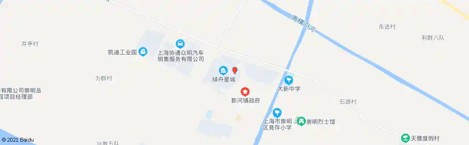 上海新河镇_公交站地图_上海公交_妙搜公交查询2025