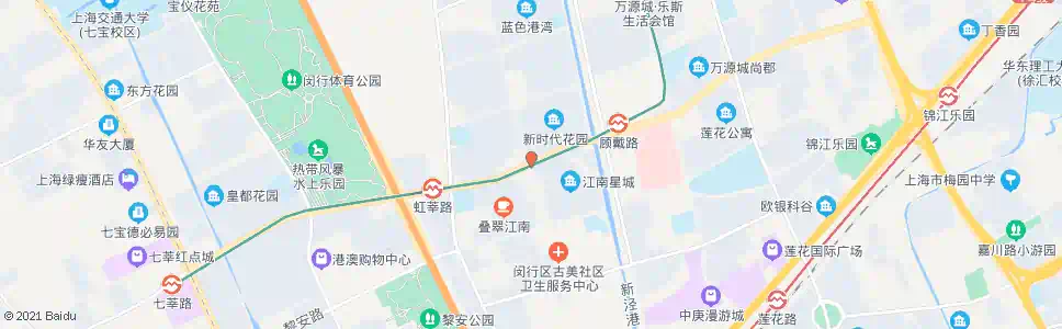 上海龙茗路顾戴路_公交站地图_上海公交_妙搜公交查询2025