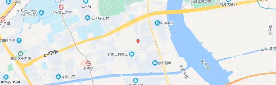 上海平福路罗秀路_公交站地图_上海公交_妙搜公交查询2025