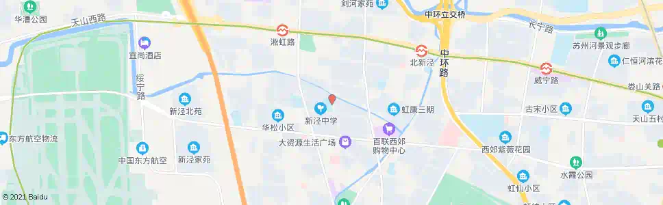上海平塘路甘溪路_公交站地图_上海公交_妙搜公交查询2025